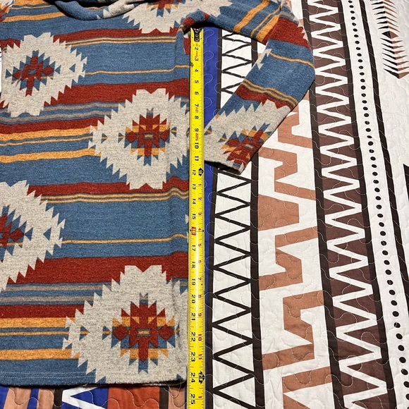 Aztec Pattern Sweater Dress - Picture 2 of 3
